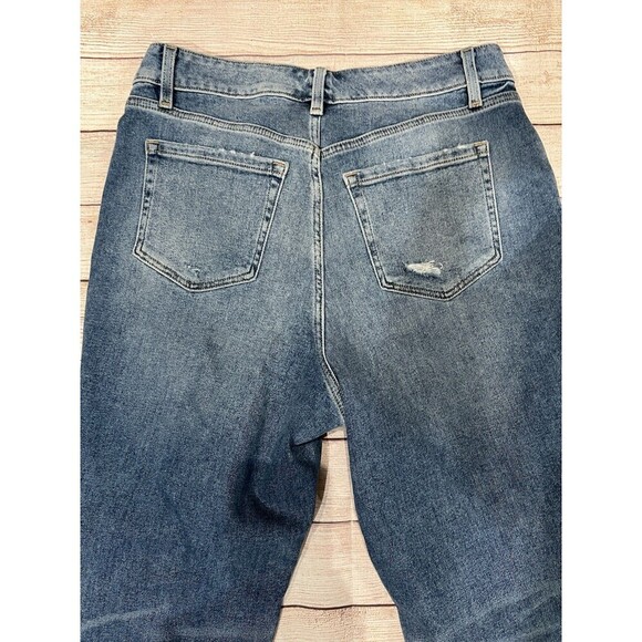 Lane Bryant Flex Magic Waistband Jeans High Rise Straight Womens Size 14 - Picture 4 of 7